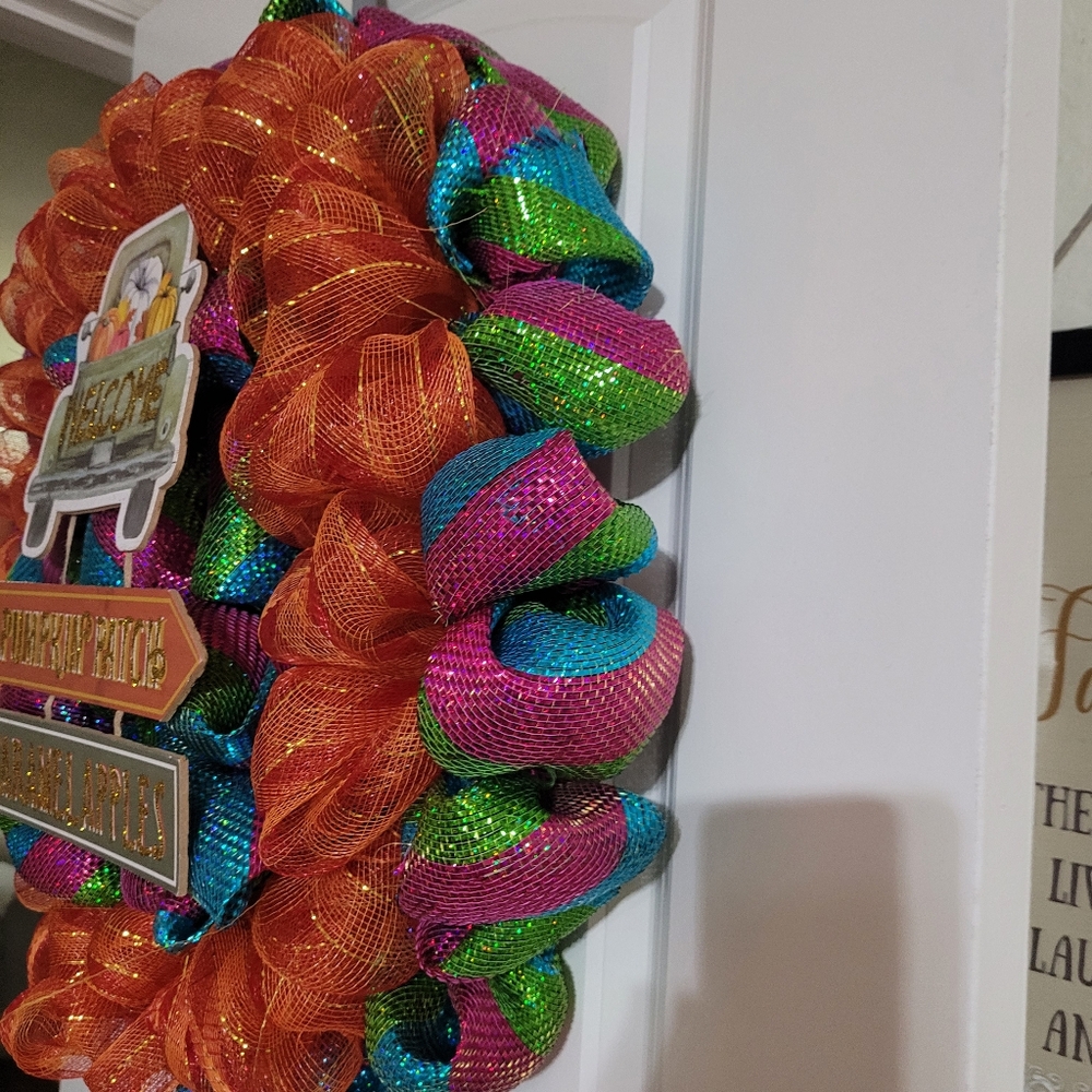 Fall wreath - Picture 3 of 4